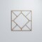 Ekena Millwork Medium Hudson Decorative Fretwork Wood Wall Panels, Birch, 15 3/8"W x 15 3/8"H x 3/8"T WALW16X16X0375HSNBI - alternate 3